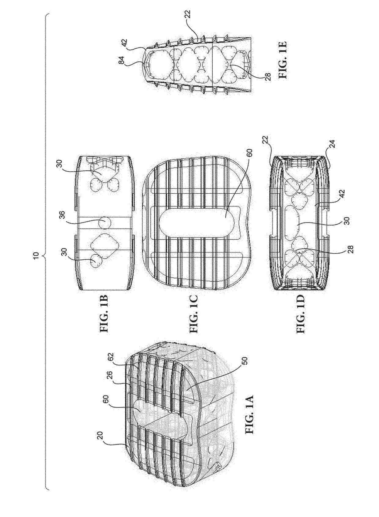 Partially resorbable implants and methods