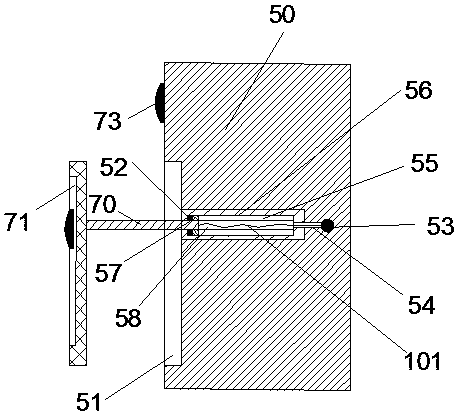 Human face recognition punched-card machine