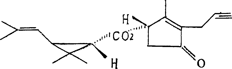 Pesticide aerosol for airplane use