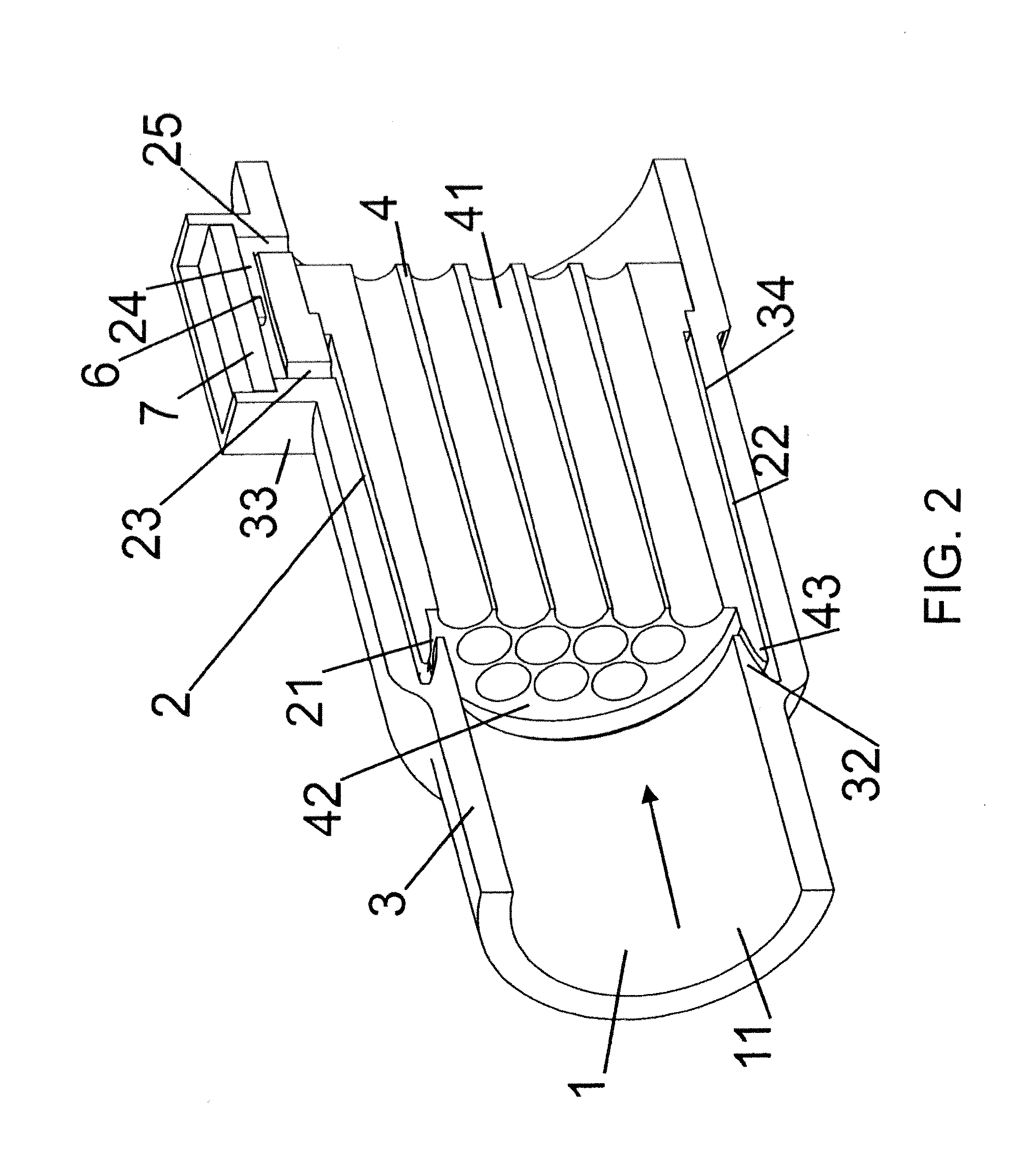 Flow sensor arrangement