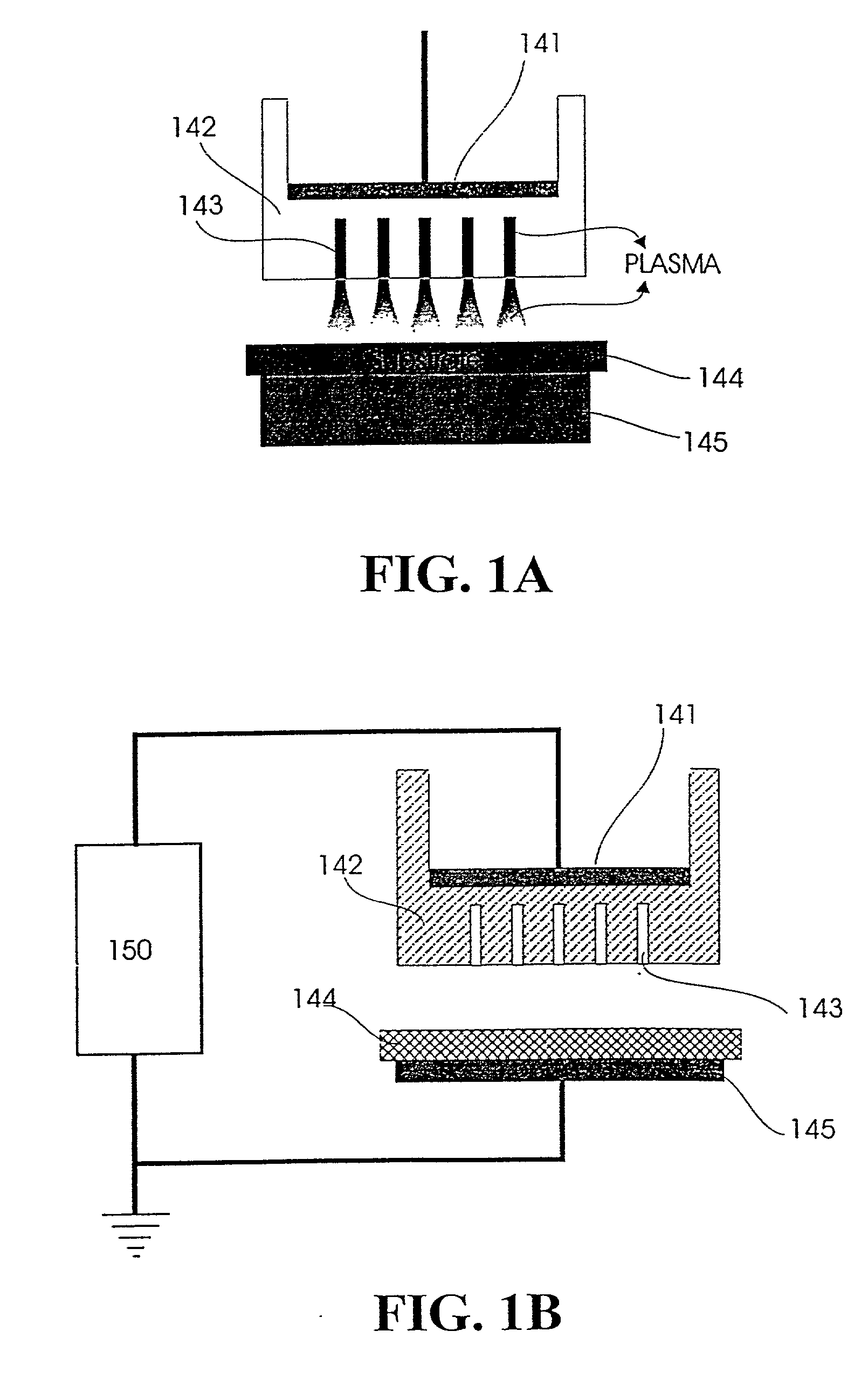 Method and apparatus having plate electrode for surface treatment using capillary discharge plasma