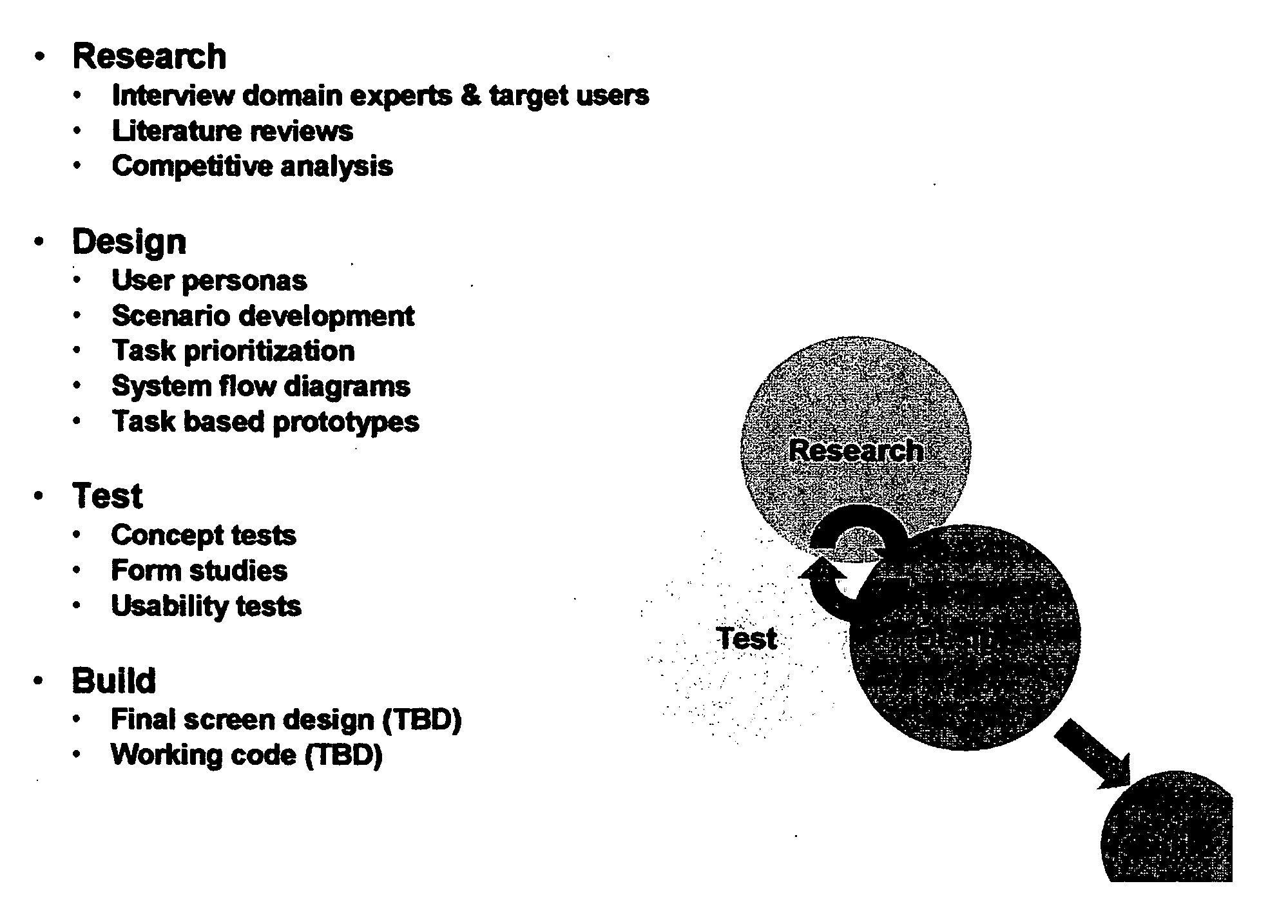 User interface system and method for a vehicle navigation device