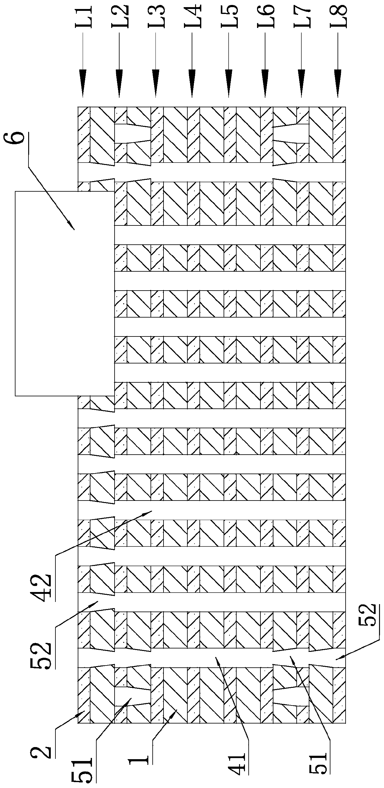 Through hole filling fusion HDI processing technology