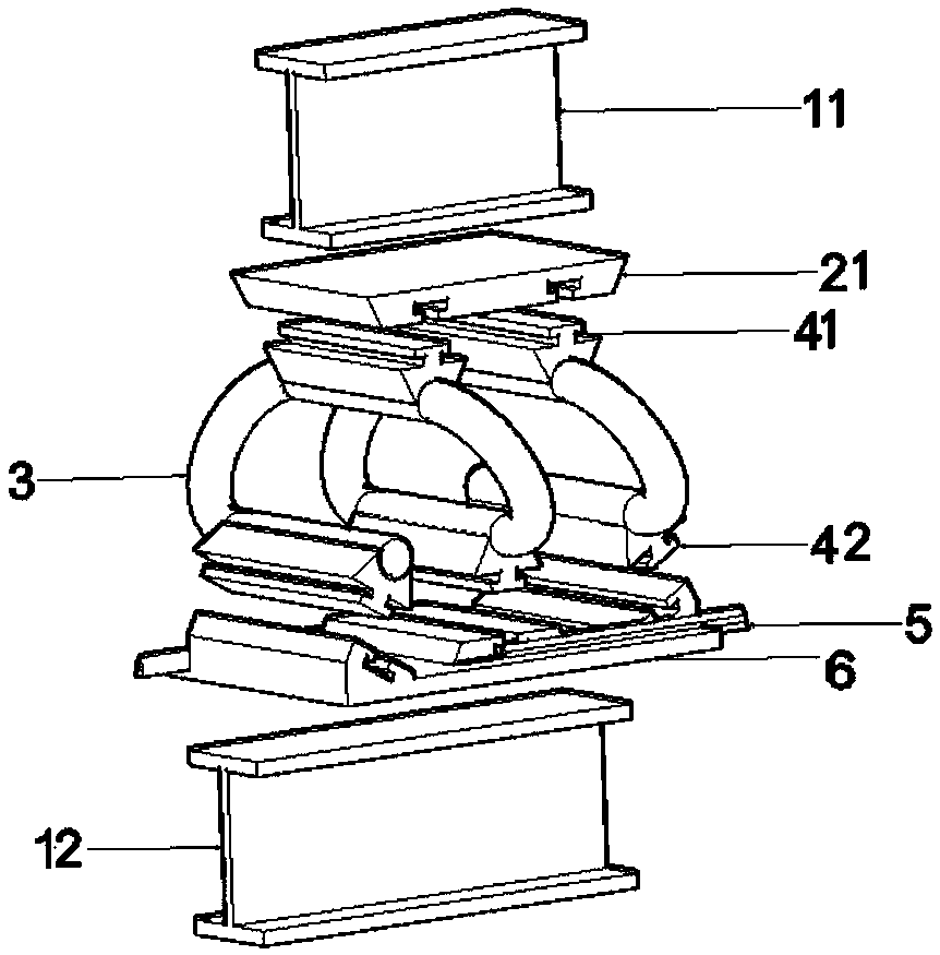 An S-type mild steel energy dissipation damper for steel-concrete composite shear wall