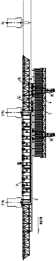 A kind of in-situ cast-in-place construction method for bridges