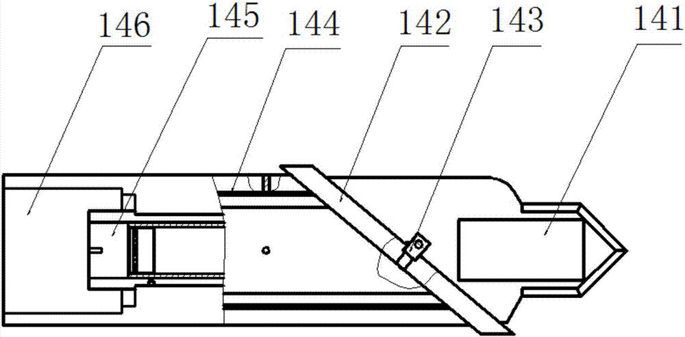 Split type spiral pipe jacking machine and construction process thereof