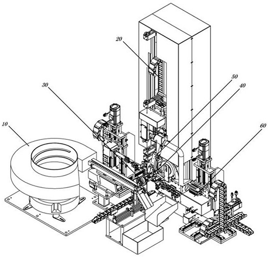 Double-axis stripping and winding wrapping machine