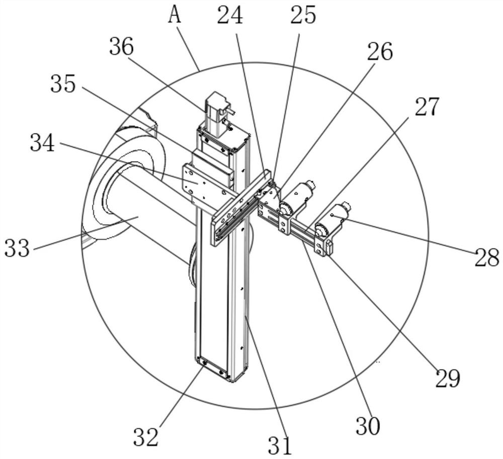 Processing and spraying device and method for photocatalyst plate for indoor and outdoor decoration