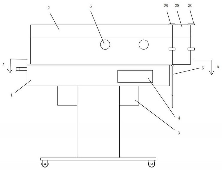 Infant incubator convenient for magnetic resonance