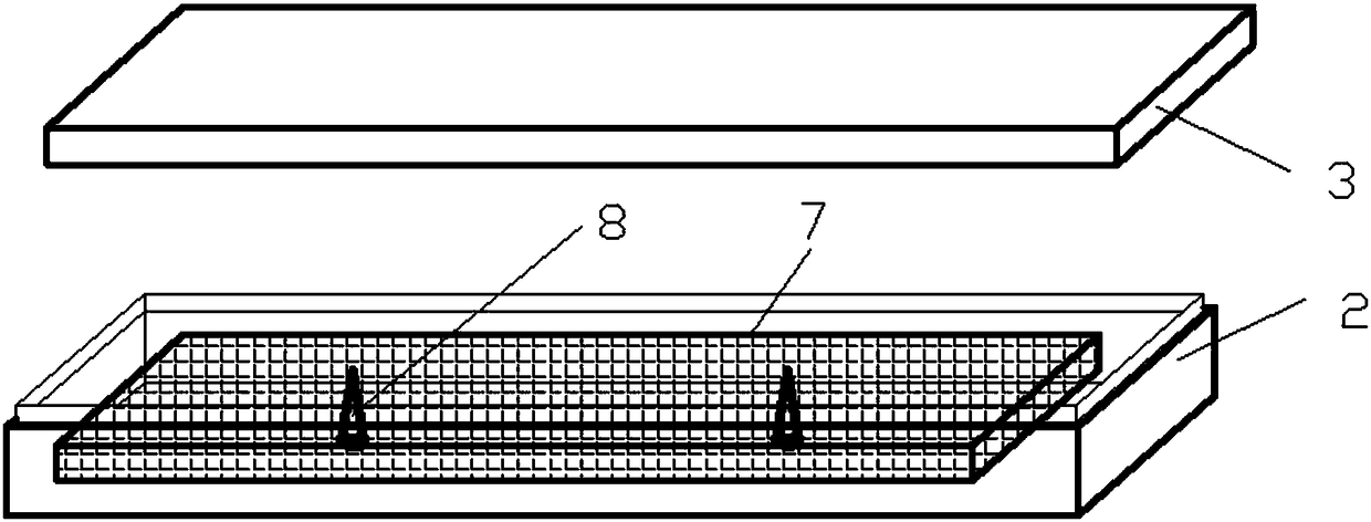 Vinegar-volatilization anti-influenza split type portable box