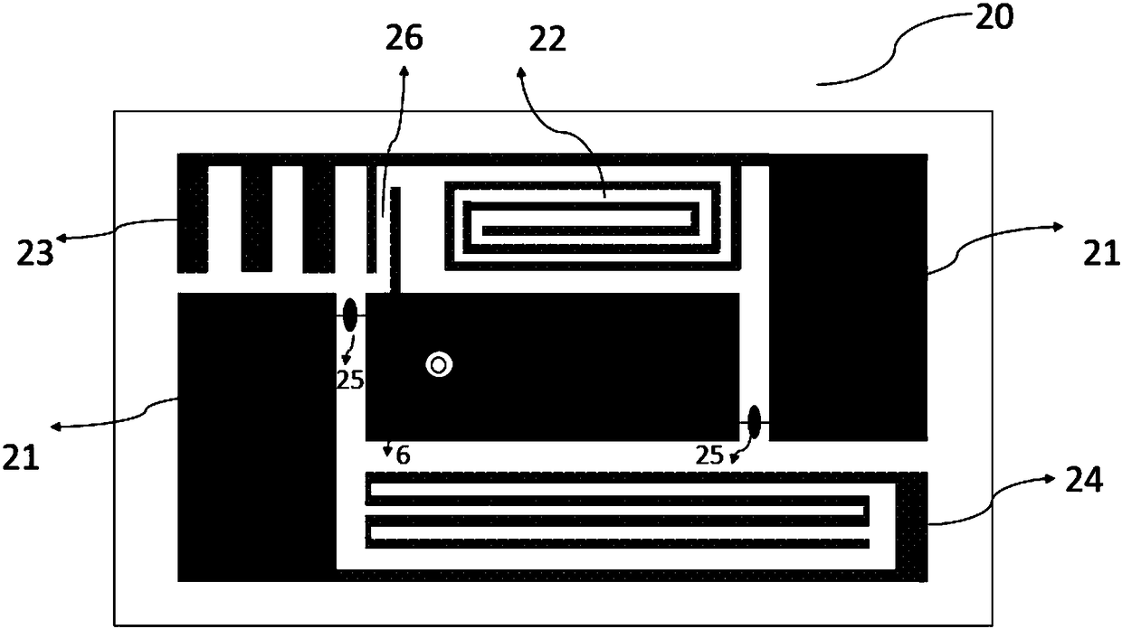 Multi-frequency antenna device