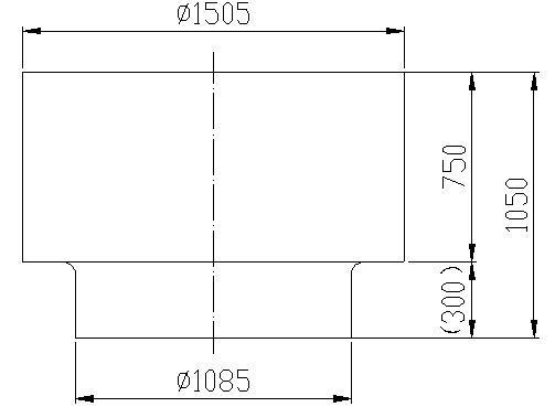 Method for forging and pressing semi-coupler with large section and high height-diameter ratio by using 31.5 MN of oil press