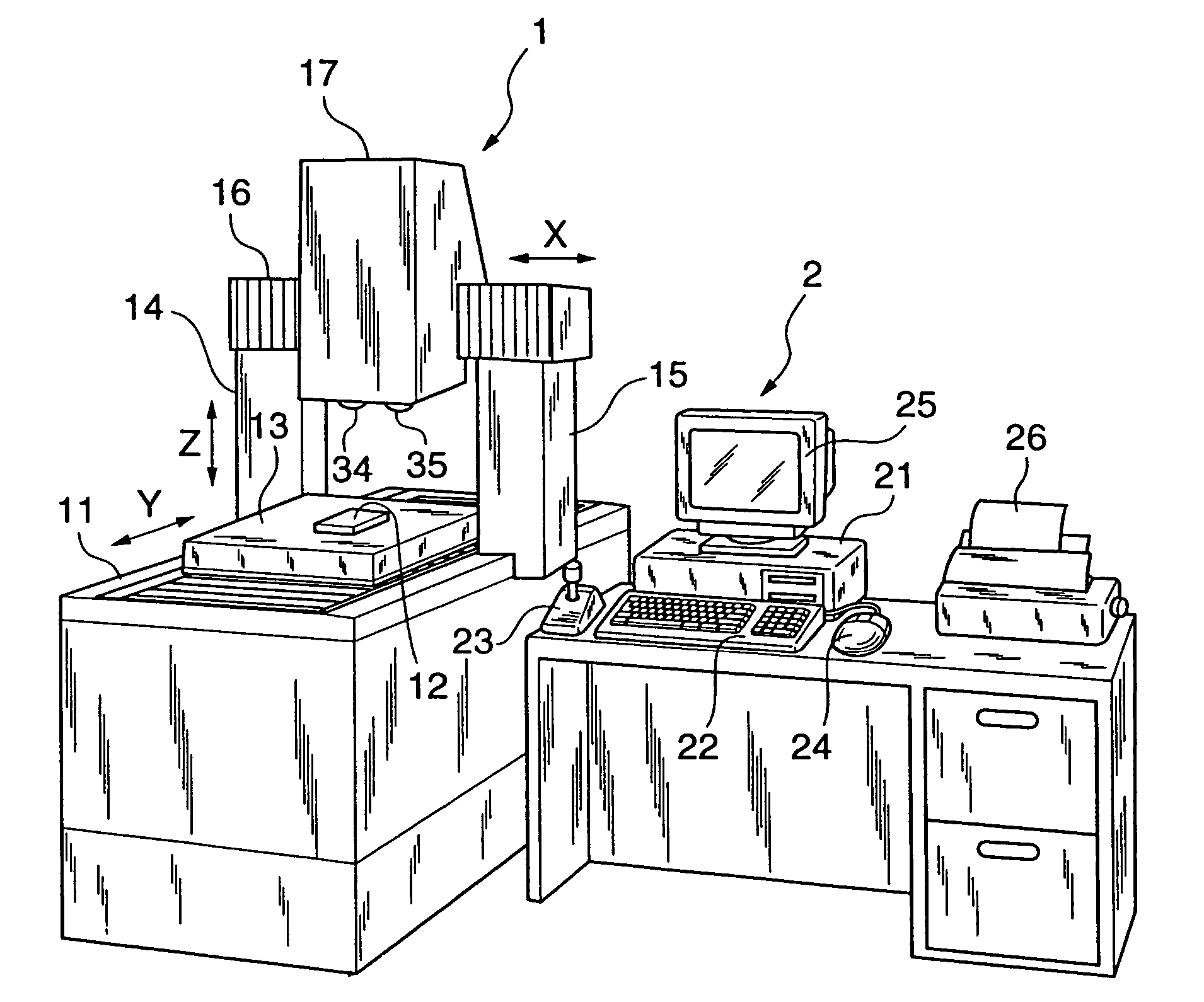 Measuring method, measuring system and storage medium