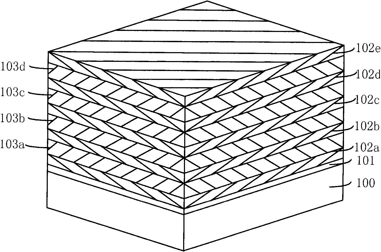 Method for preparing three-dimensional multivalue nonvolatile memory