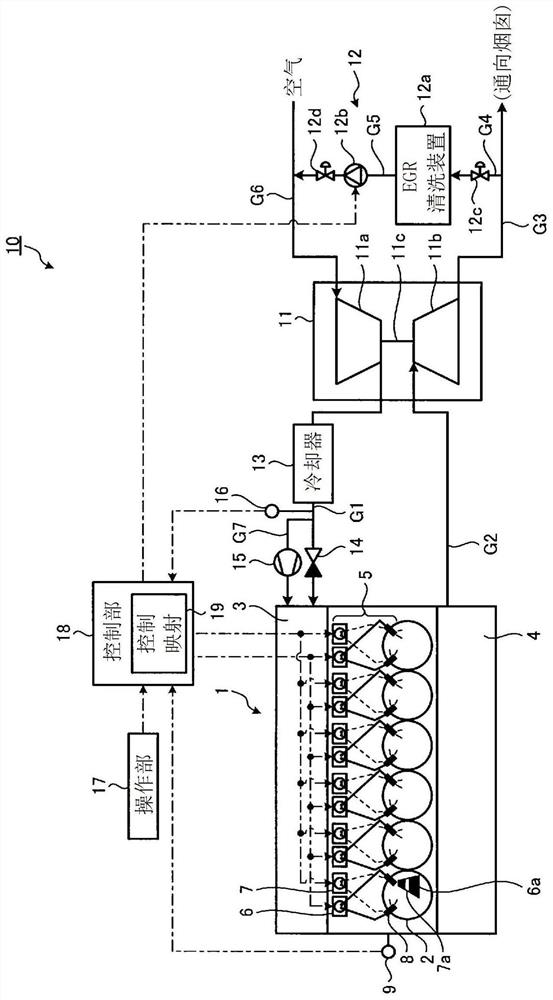 marine diesel engine