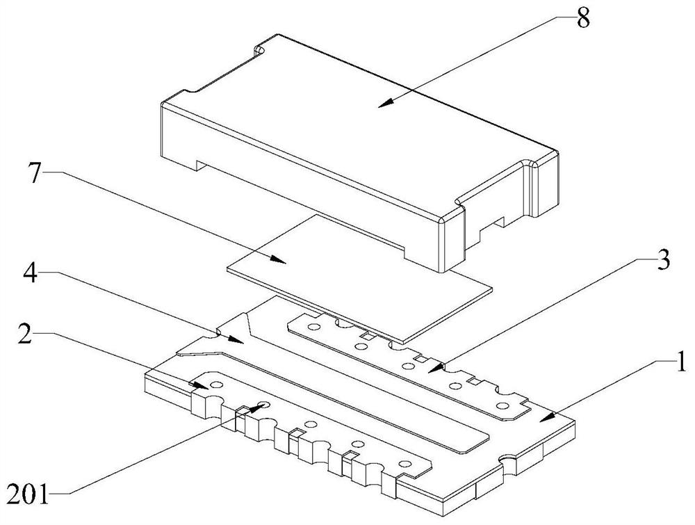 Surface-mounted controlled fuse