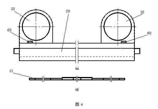 Dust collection disc of cleaning trolley