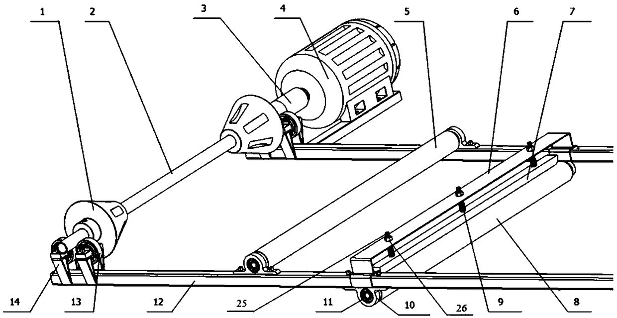 A mobile hand-pressed packaging machine