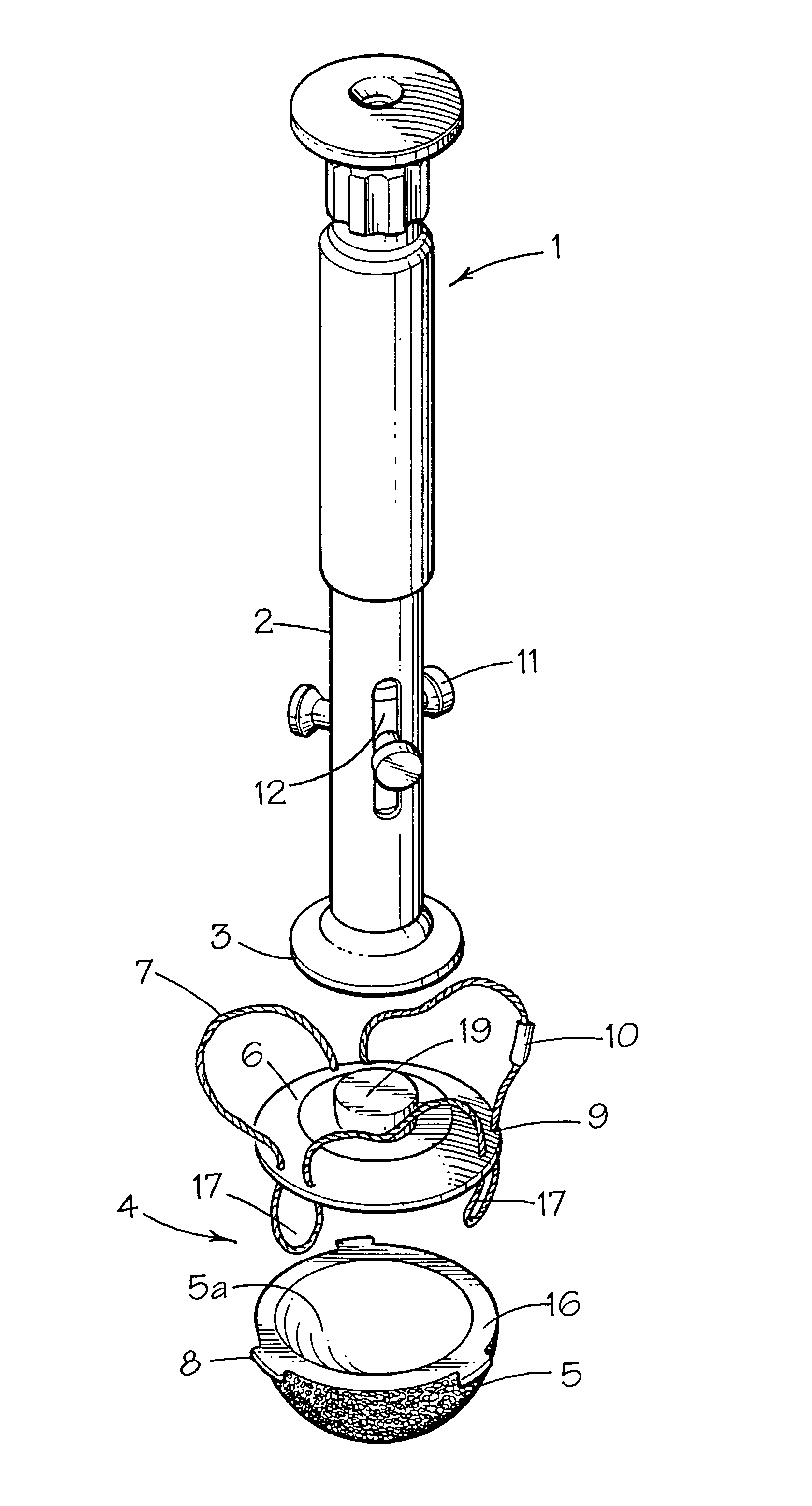 Prosthetic implant and surgical tool