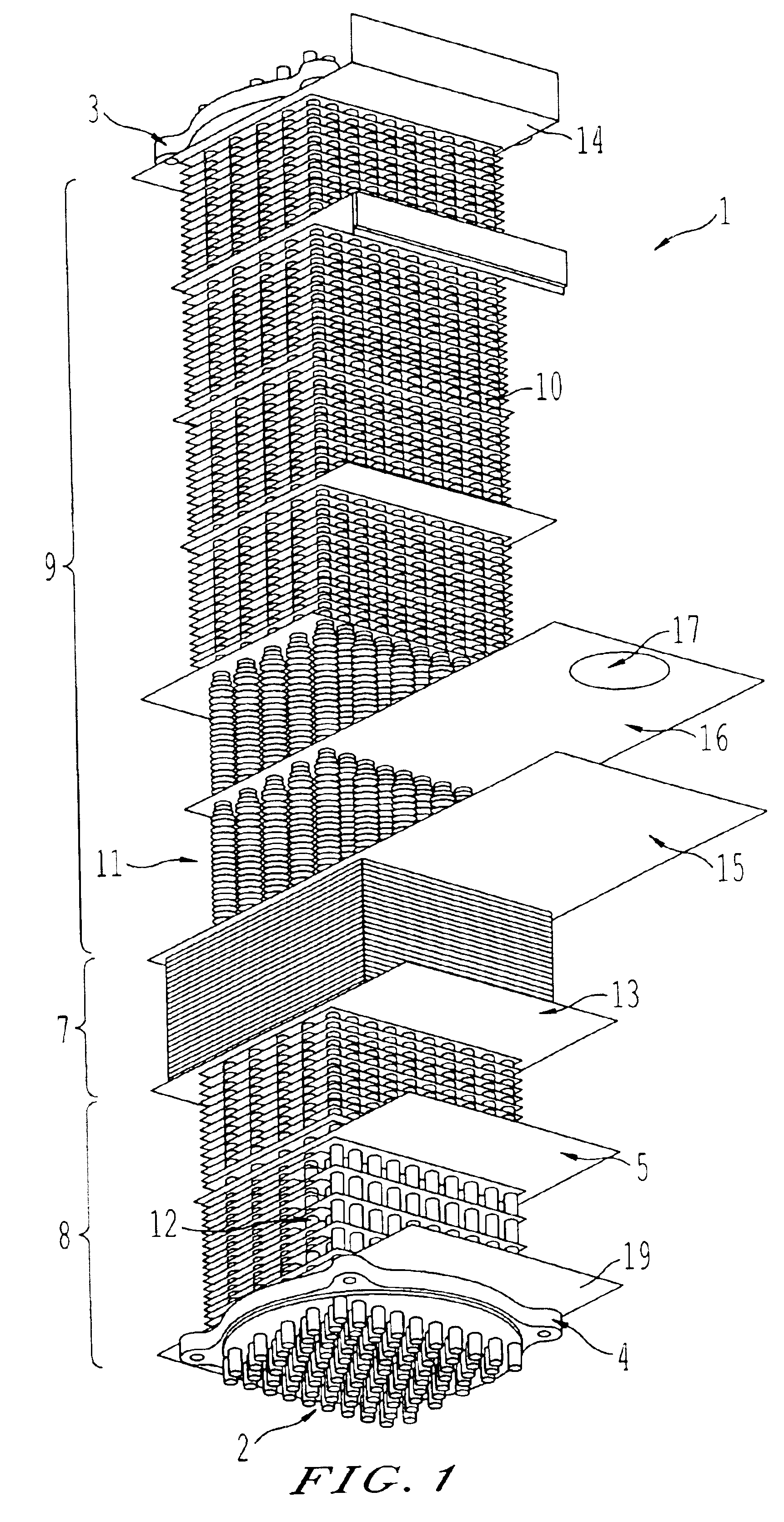 Heat exchanger housing and seals