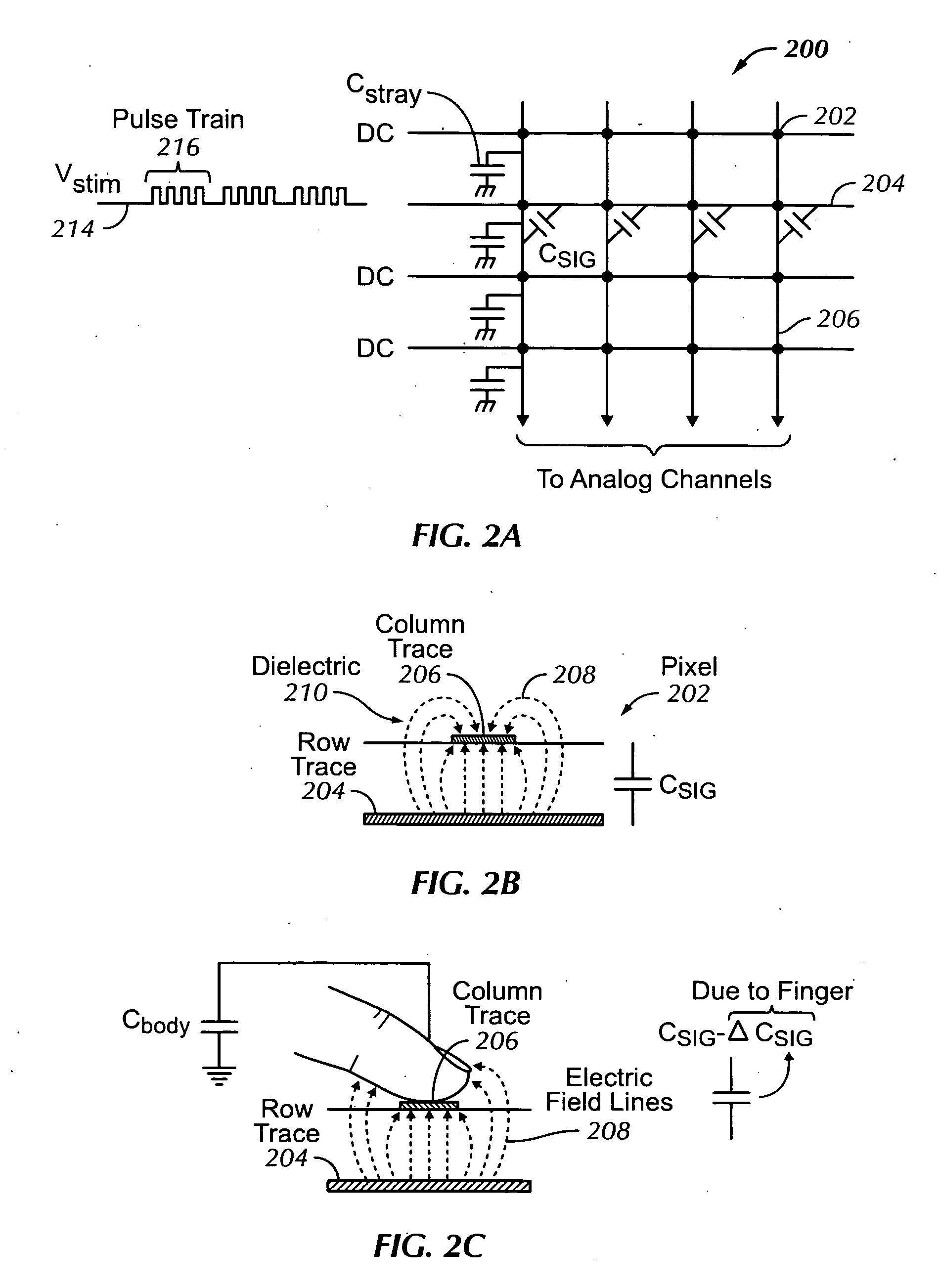 Multi-touch auto scanning