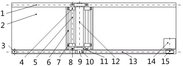 Defogging device for central rearview mirror of automobile