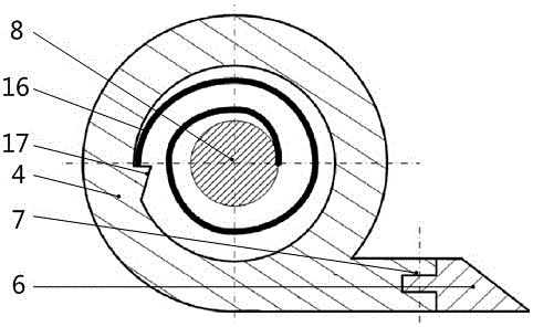 Defogging device for central rearview mirror of automobile