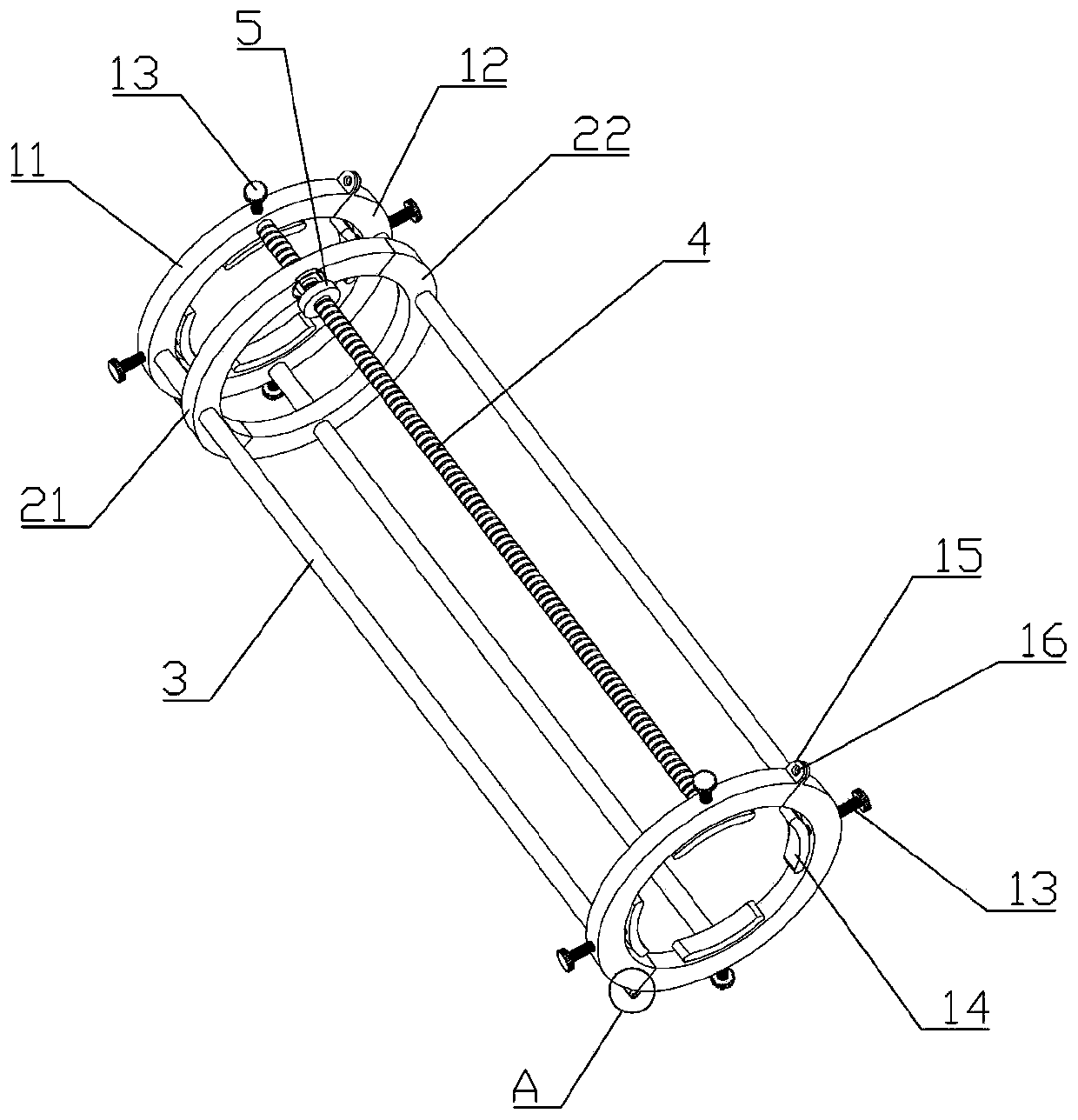 A magnetic traction device