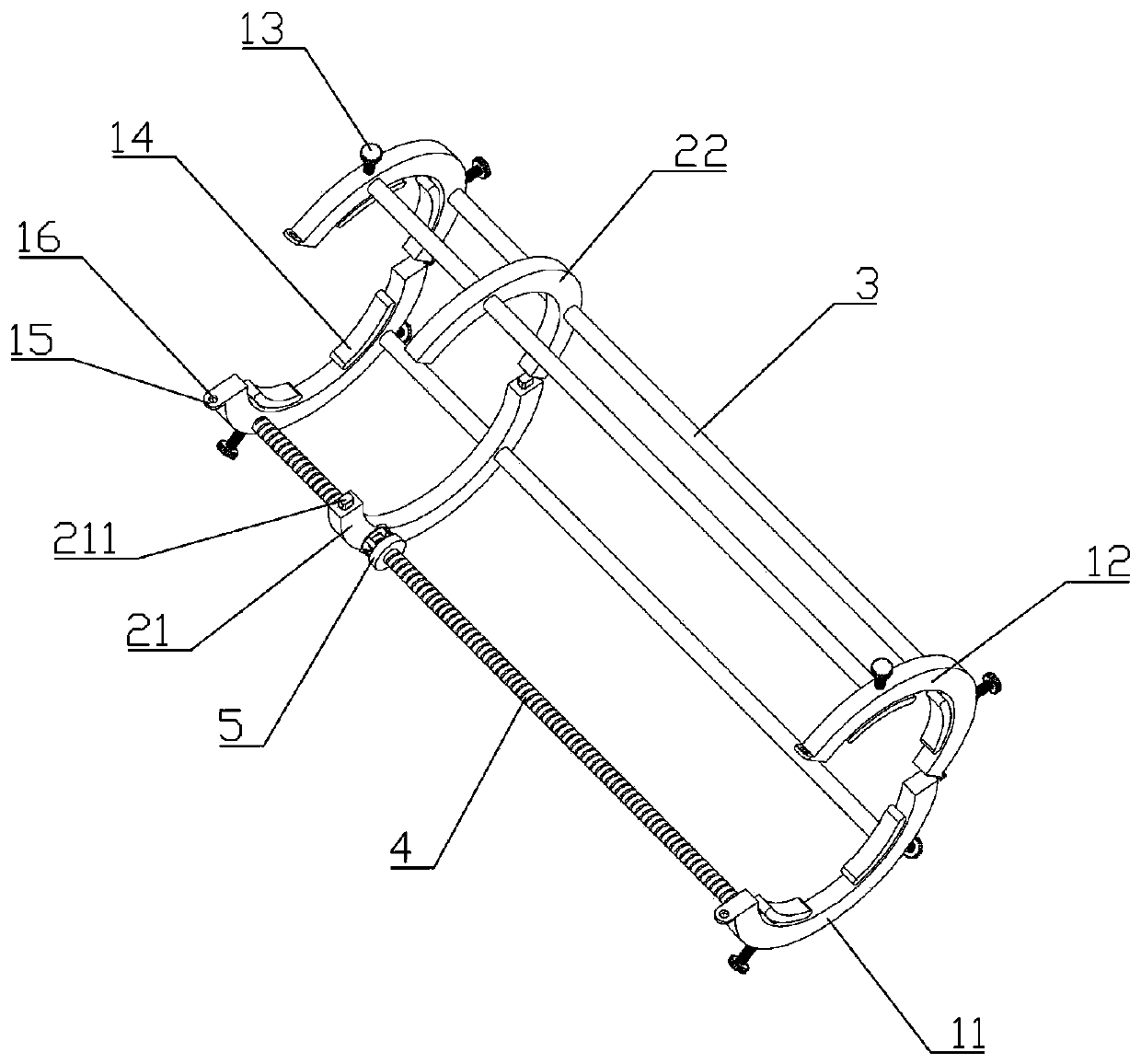 A magnetic traction device