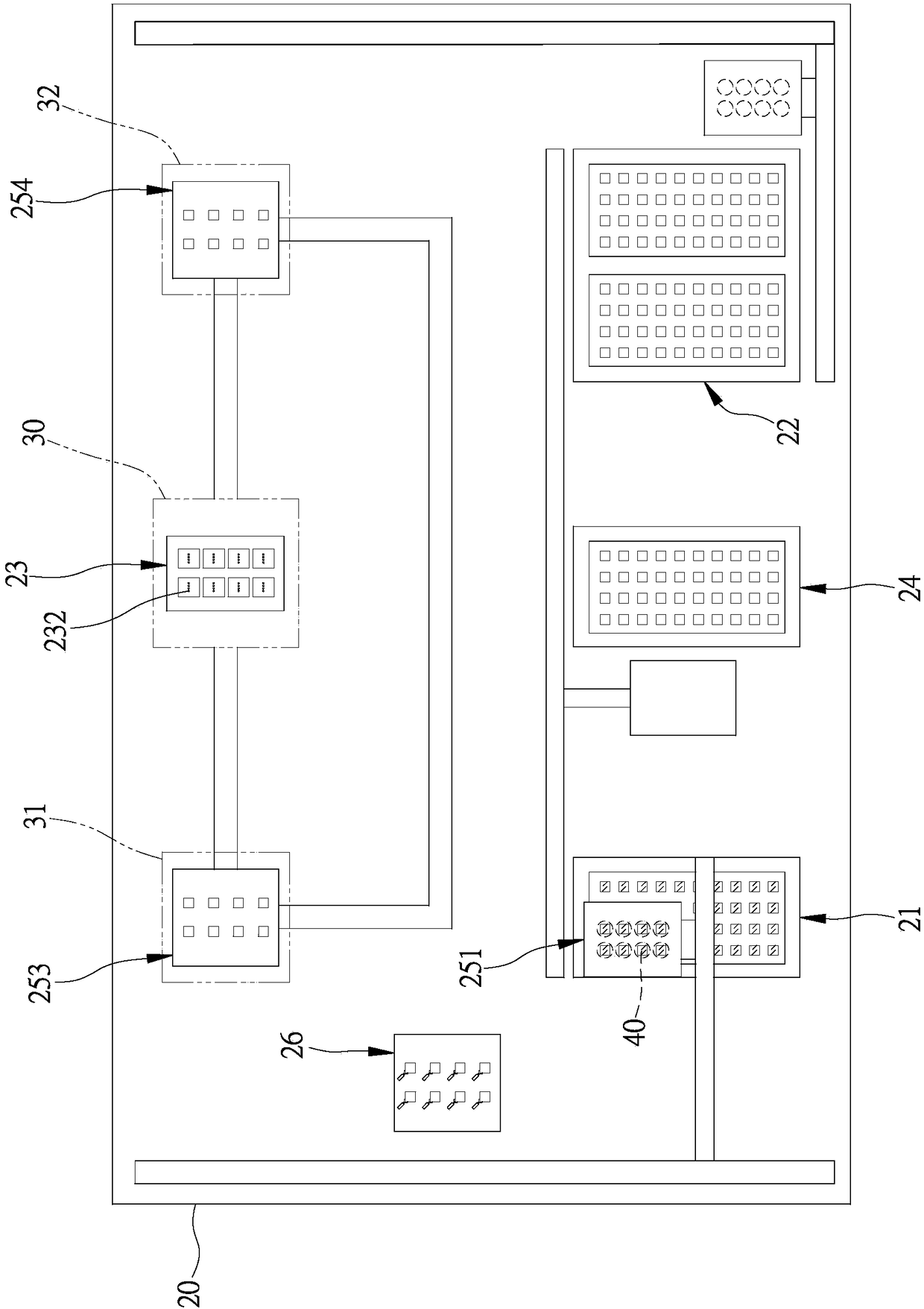 Electronic component test sorting equipment