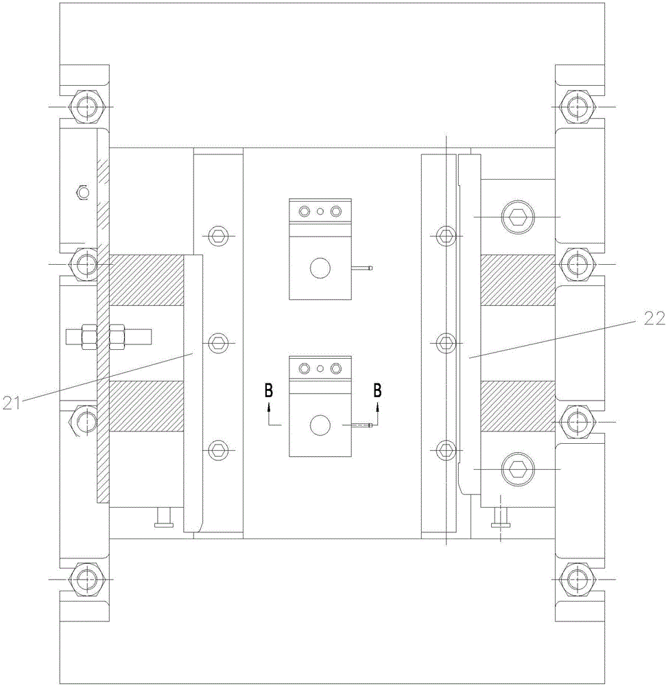 Fast engine block face milling fixture