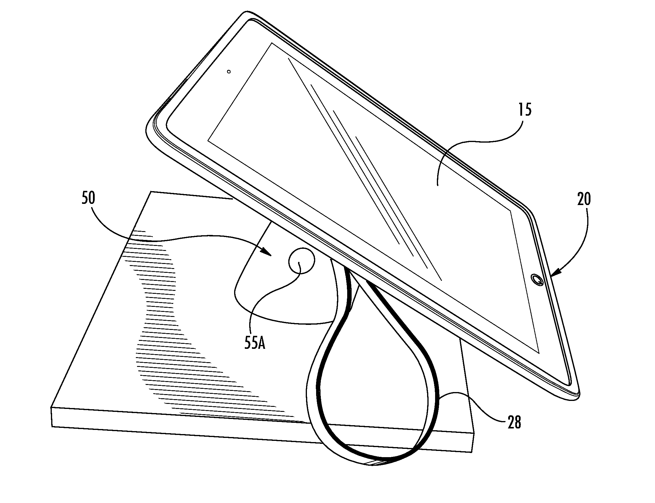 Anti-theft device for portable electronic device