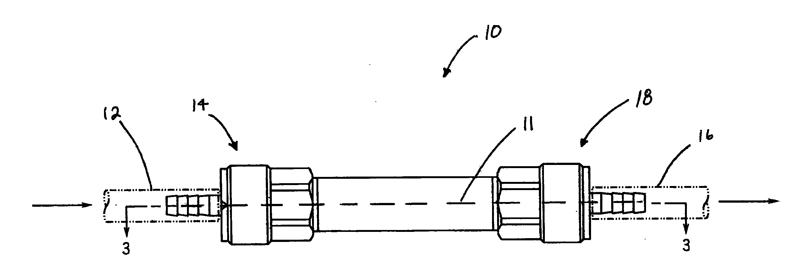 In-line fuel conditioner