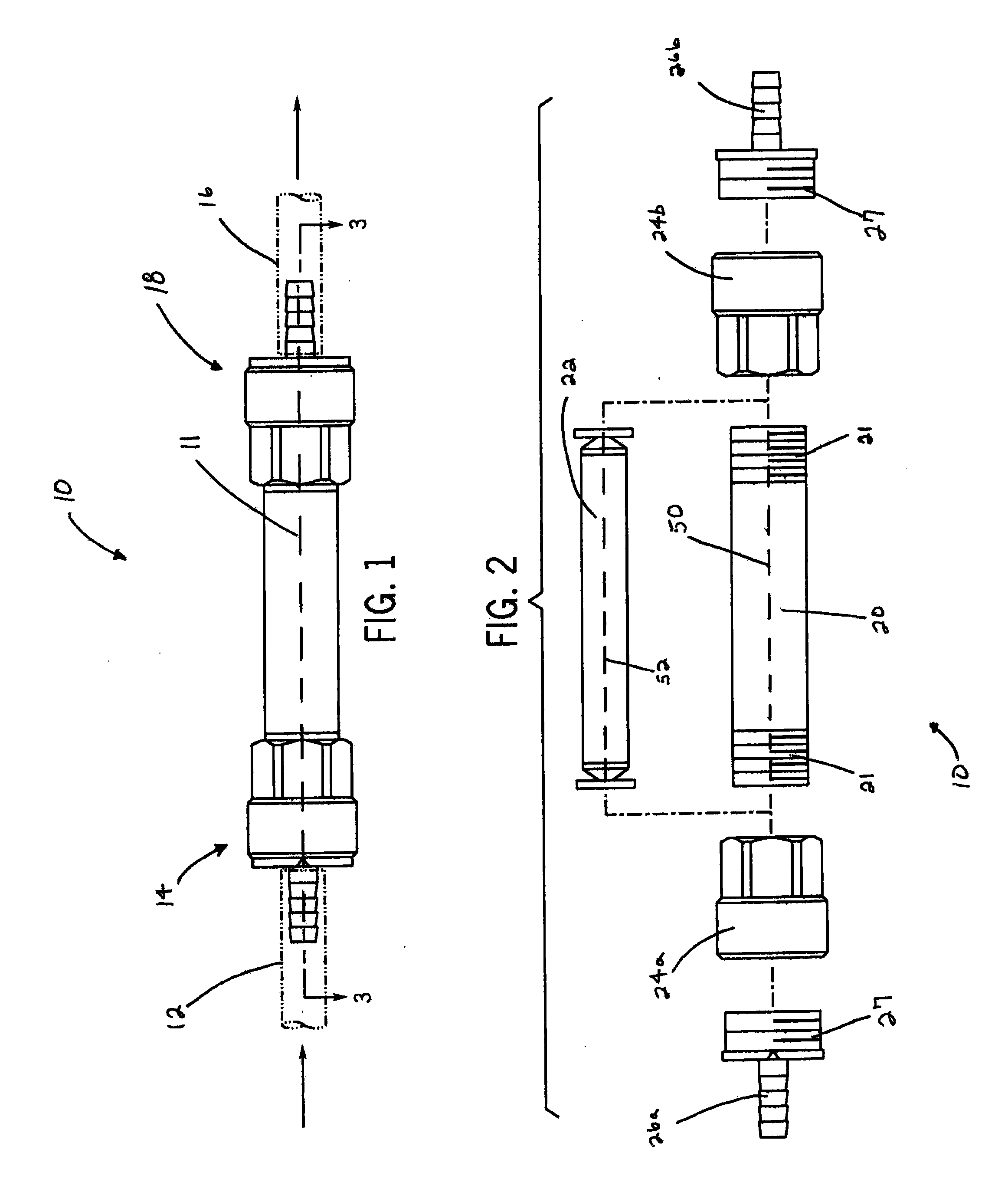 In-line fuel conditioner