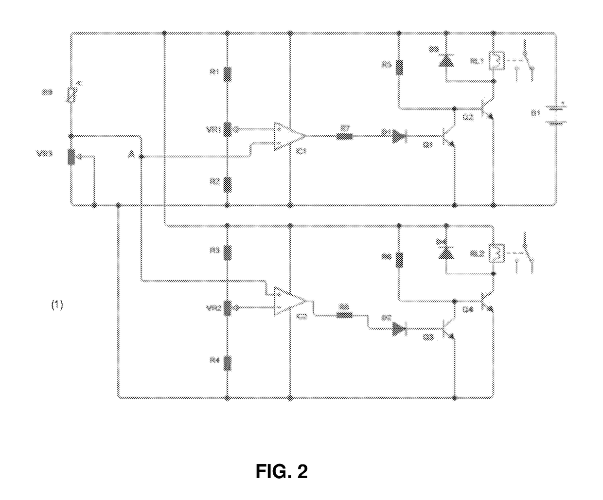 Automatically heated catalytic converter