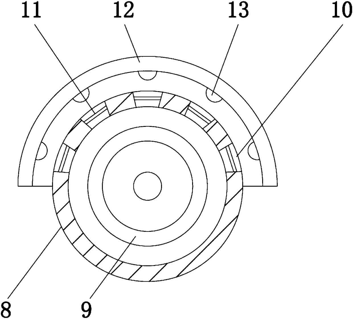 Automatic diagnosis auxiliary device for eye rehabilitation