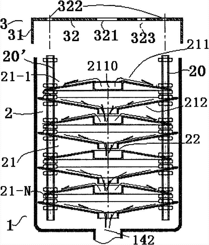 Passive degasser