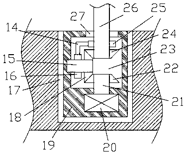 Electric pole climbing device with steering function for electricians