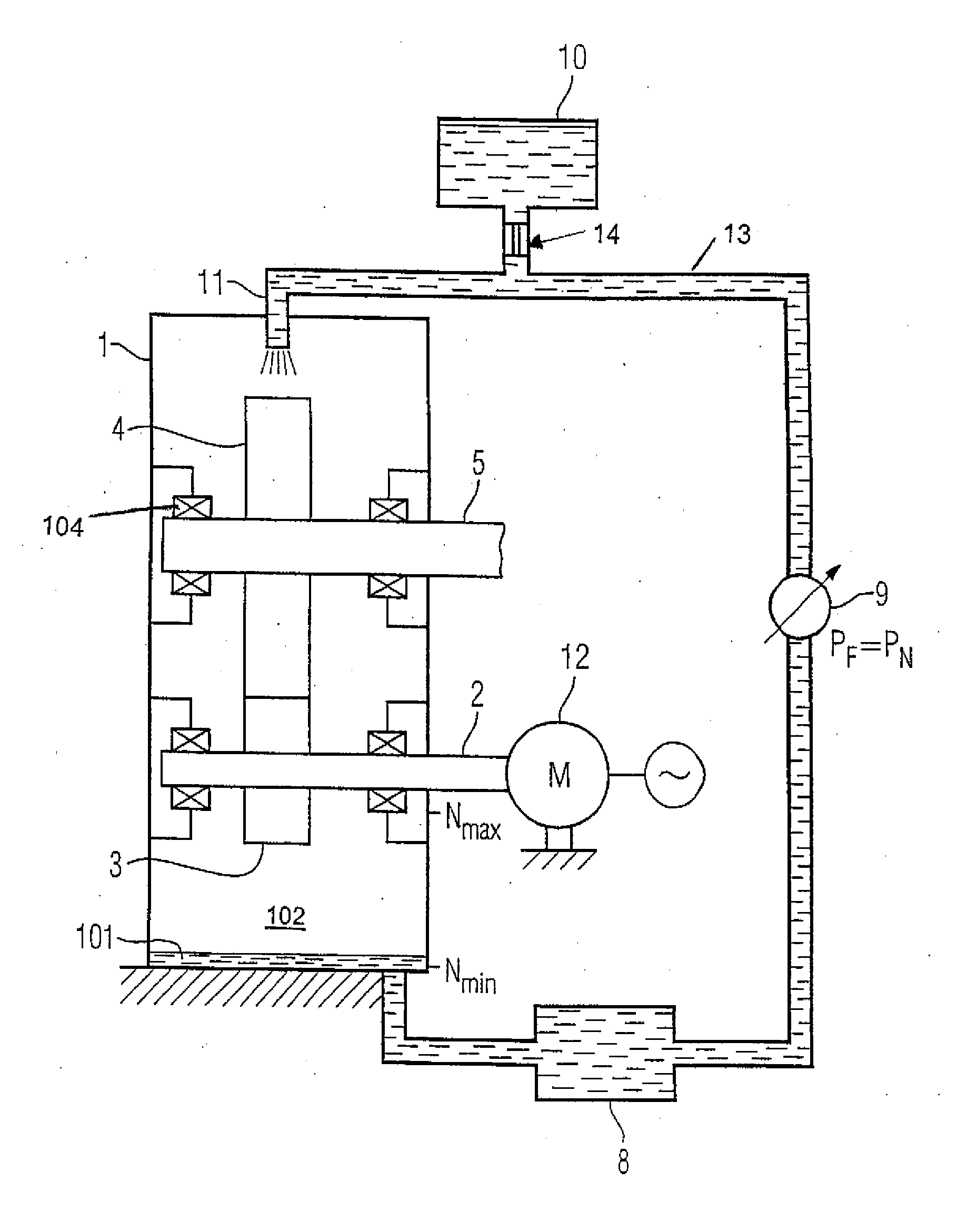 Gear unit with improved lubricant supply