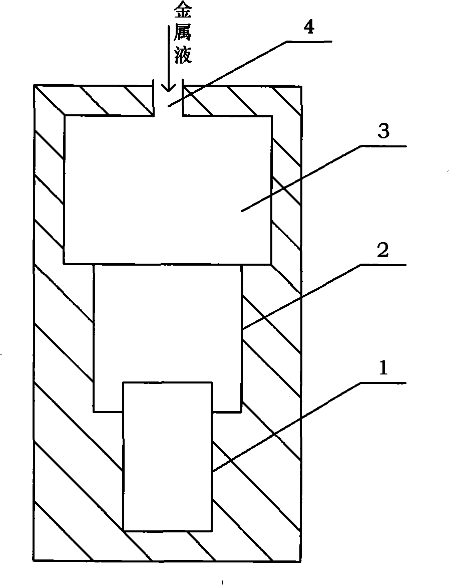 Method for preparing Ni based single-crystal refractory alloy by employing combination of seed crystal method and screw selecting method