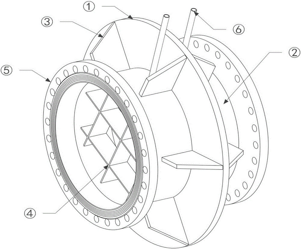 Large-caliber cast iron pipe pressure testing device without backrest, and large-caliber cast iron pipe pressure testing method without backrest