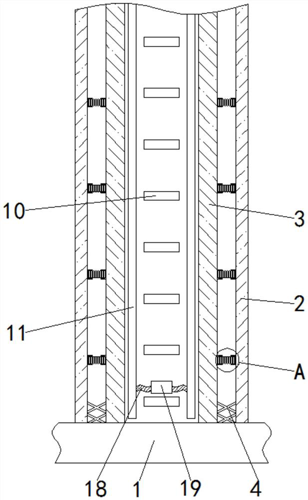 New steel pipe assembly for wind power generation