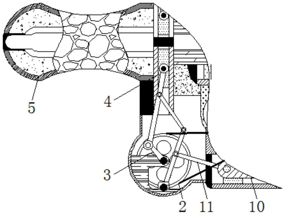 Device for solving the problems of low safety and incapability of quantitative medicine feeding during livestock and poultry medicine feeding