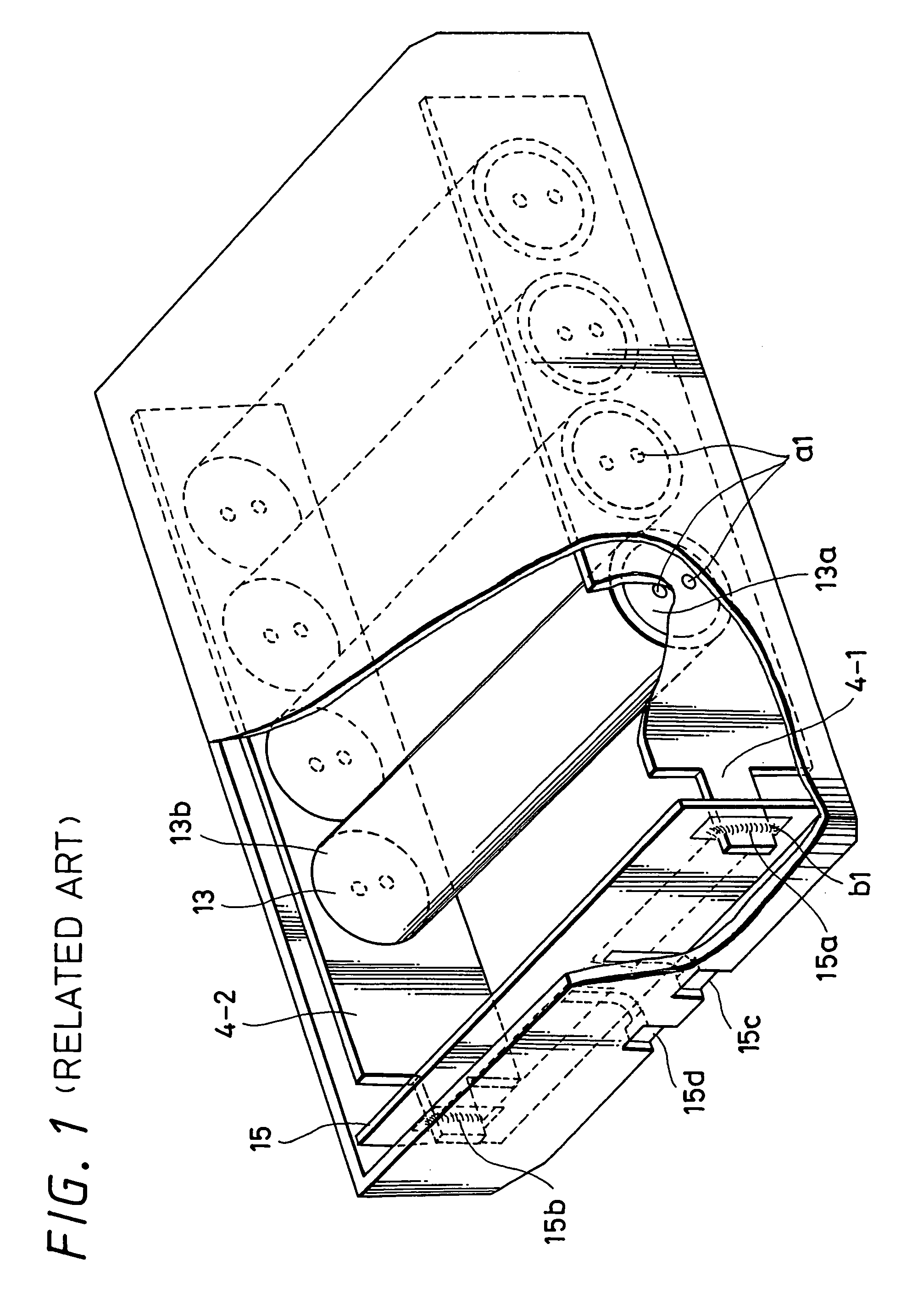 Battery pack having thin terminal board