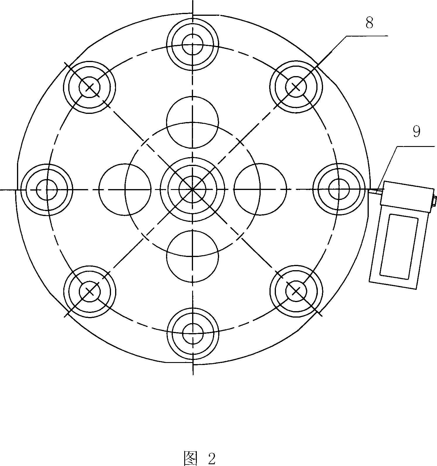 Exterior power source multi-station welding clamp