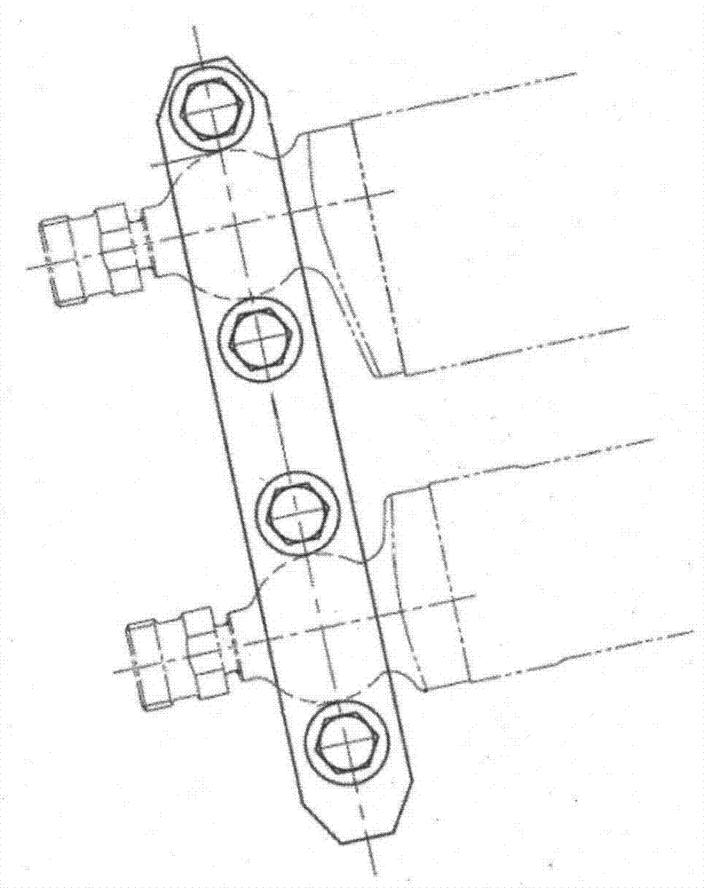 A method for filling the insulation box at the end of a generator with glue