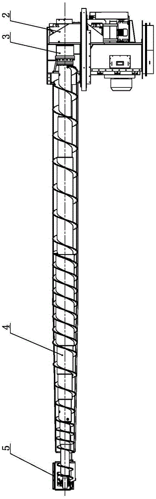 Bin discharge mechanism of circular bin