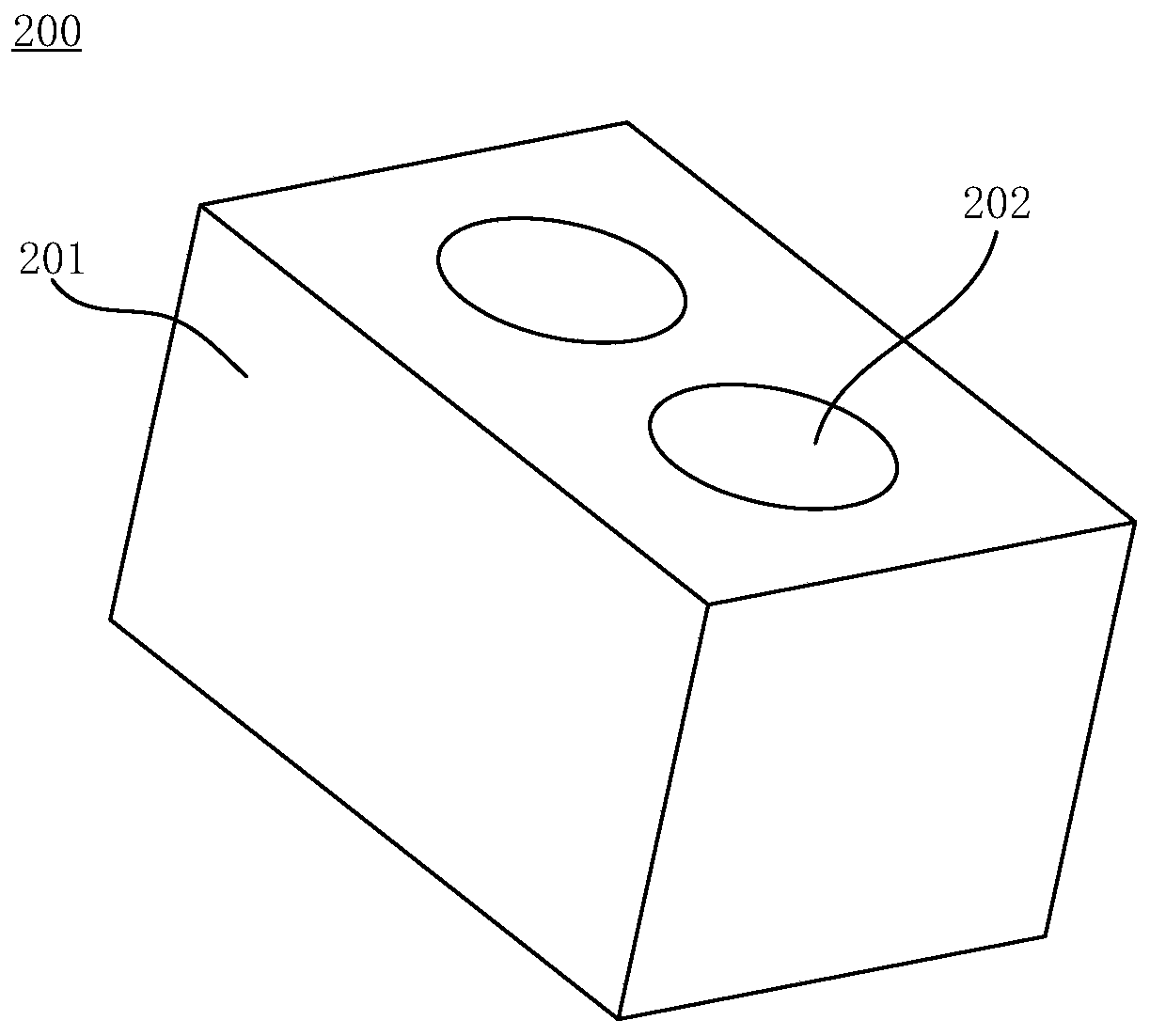 Microwave dielectric ceramic material, dielectric ceramic block and microwave communication equipment