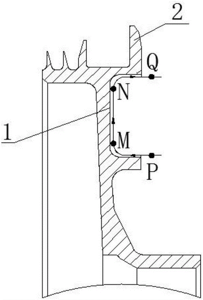 Groove machining method