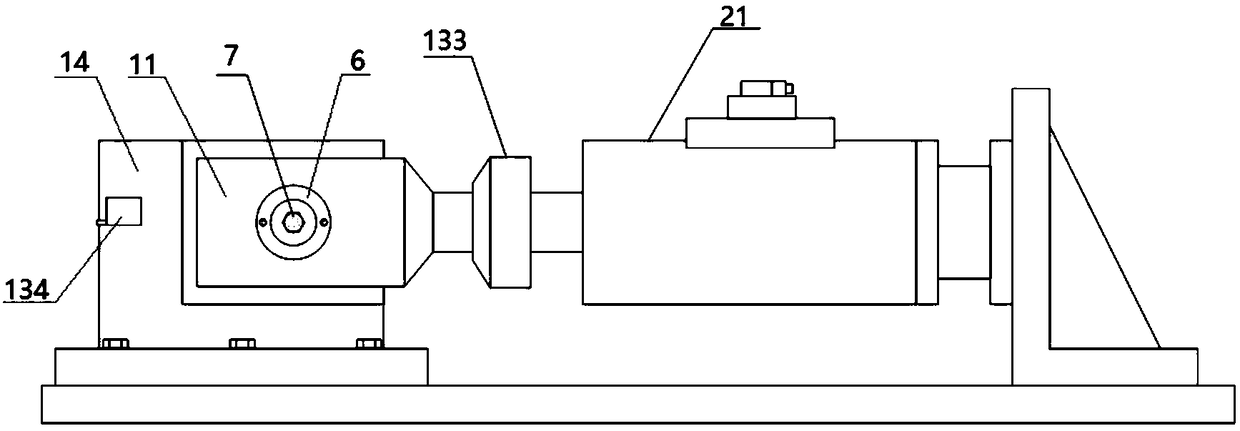 Bolt loosening test device